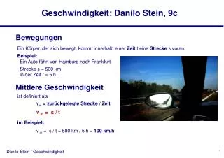 bewegungen