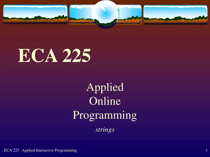 eca 225