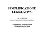 Andamento dell’attività legislativa per legislatura - slide 1