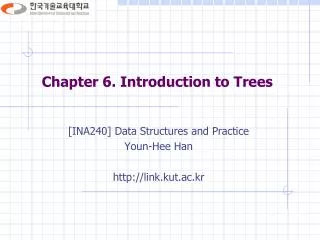 chapter 6 introduction to trees