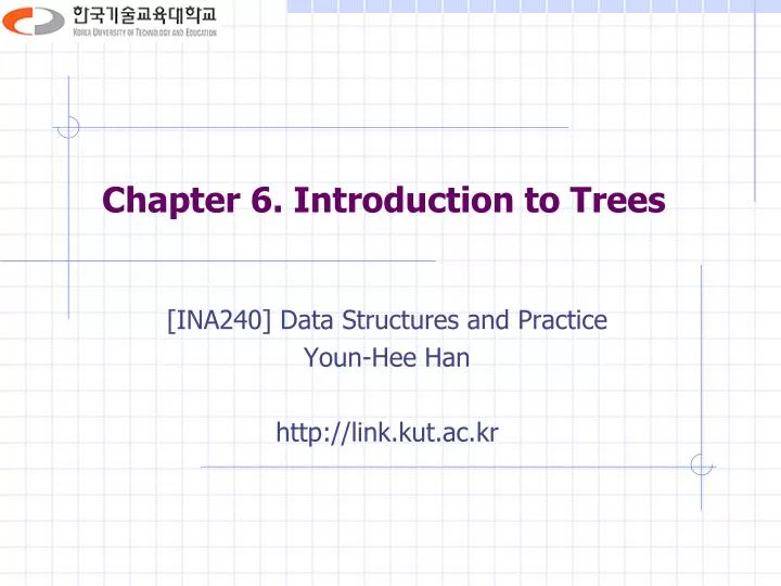 chapter 6 introduction to trees