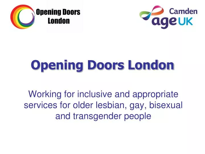 opening doors london