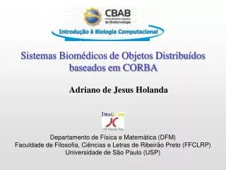 sistemas biom dicos de objetos distribu dos baseados em corba