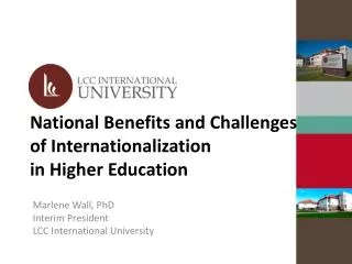 National Benefits and Challenges of Internationalization in Higher Education