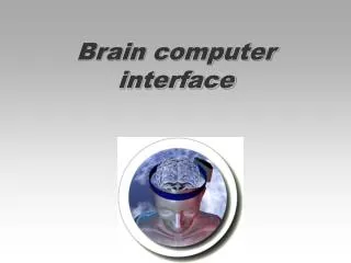 brain computer interface