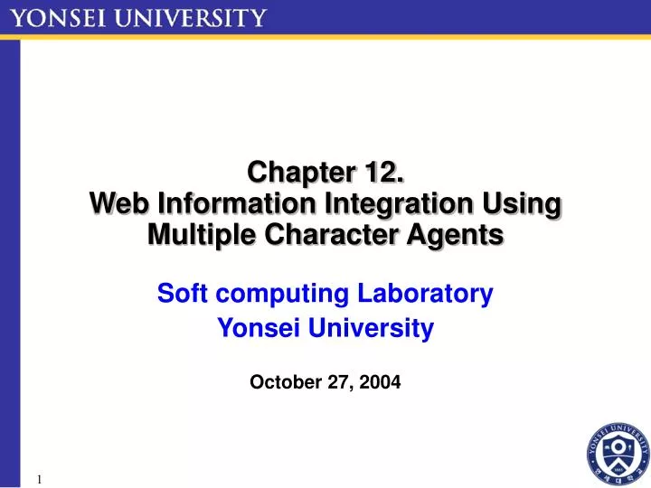 chapter 12 web information integration using multiple character agents
