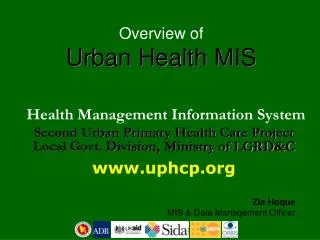 Health Management Information System