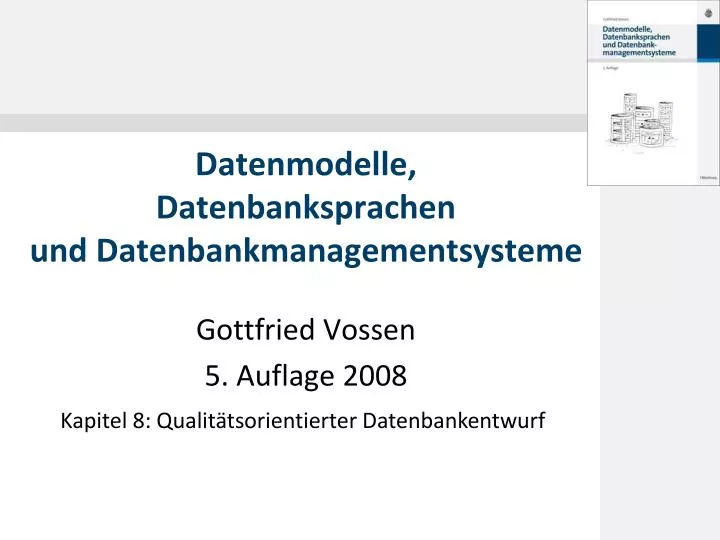 datenmodelle datenbanksprachen und datenbankmanagementsysteme