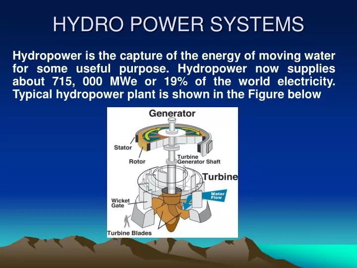 hydro power systems