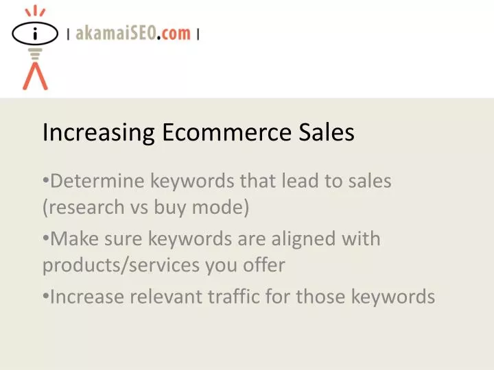 increasing ecommerce sales