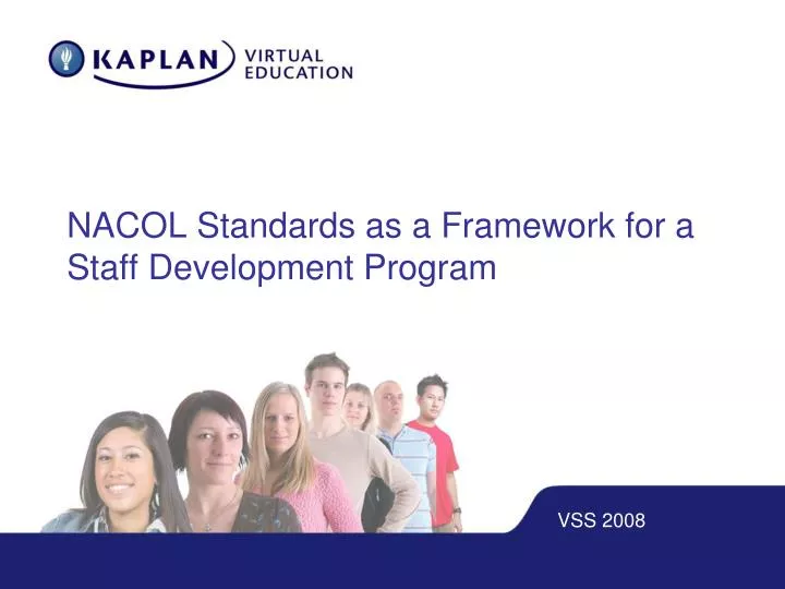 nacol standards as a framework for a staff development program