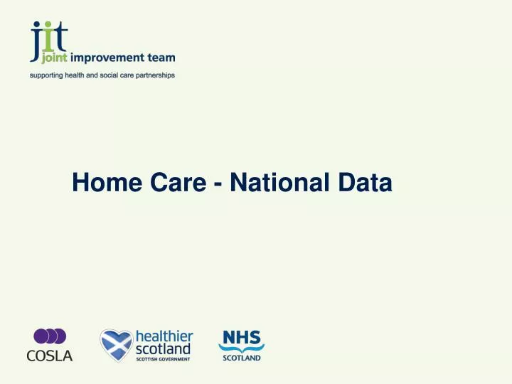 home care national data
