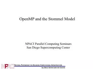 OpenMP and the Stommel Model