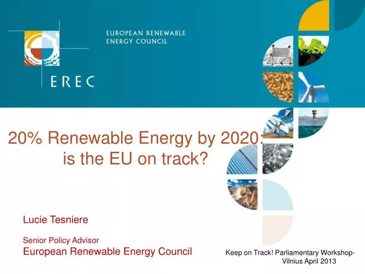 20 renewable energy by 2020 is the eu on track