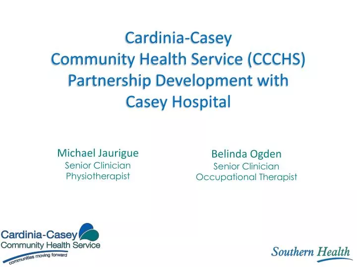 cardinia casey community health service ccchs partnership development with casey hospital