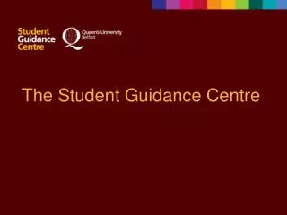 The Student Guidance Centre