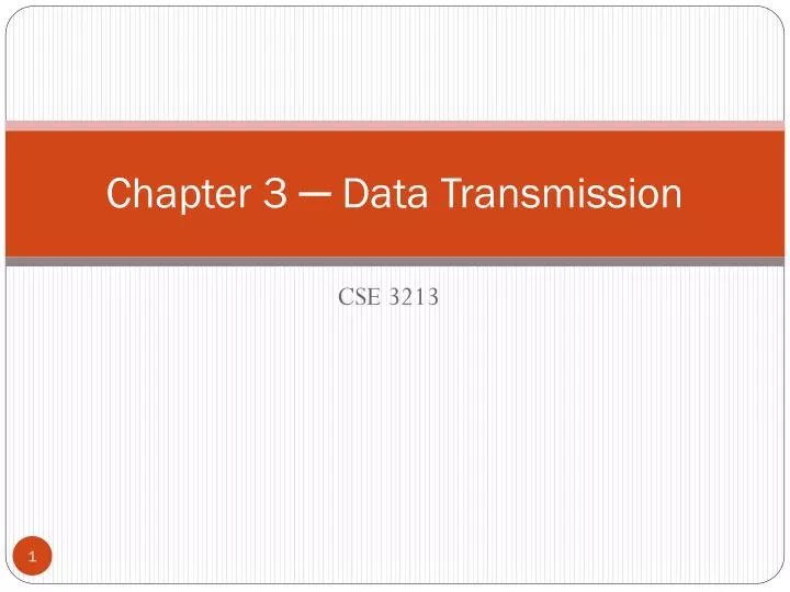 chapter 3 data transmission