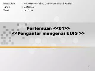 pertemuan 01 pengantar mengenai euis
