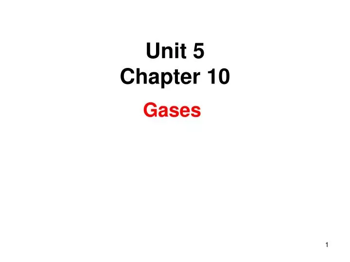 unit 5 chapter 10