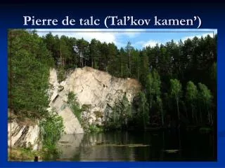 pierre de talc tal kov kamen