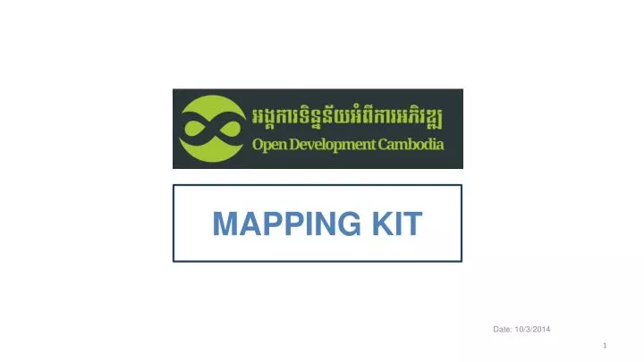 mapping kit
