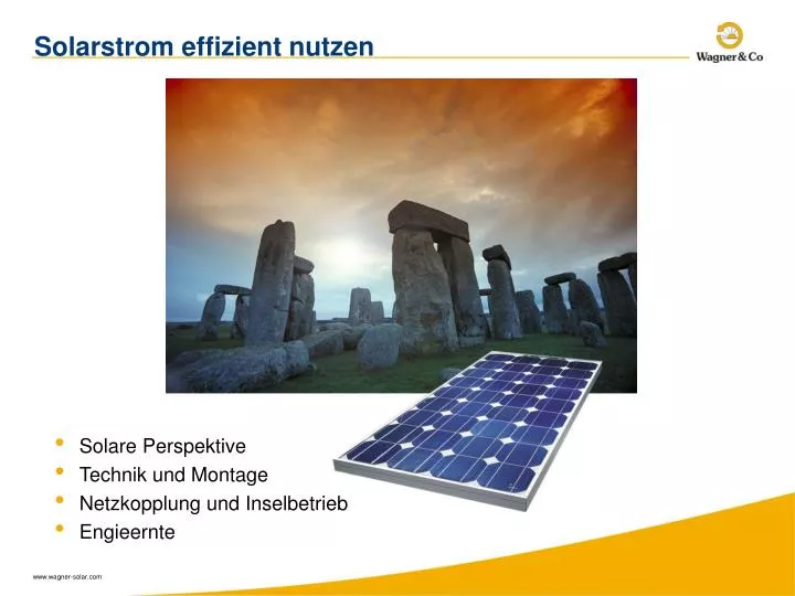 solarstrom effizient nutzen