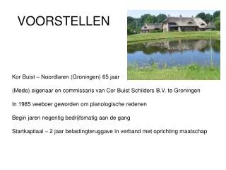 voorstellen