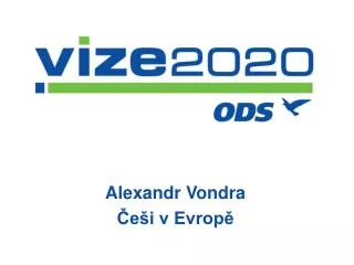 alexandr vondra e i v evrop