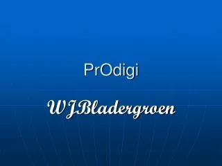 prodigi