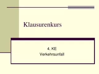 klausurenkurs