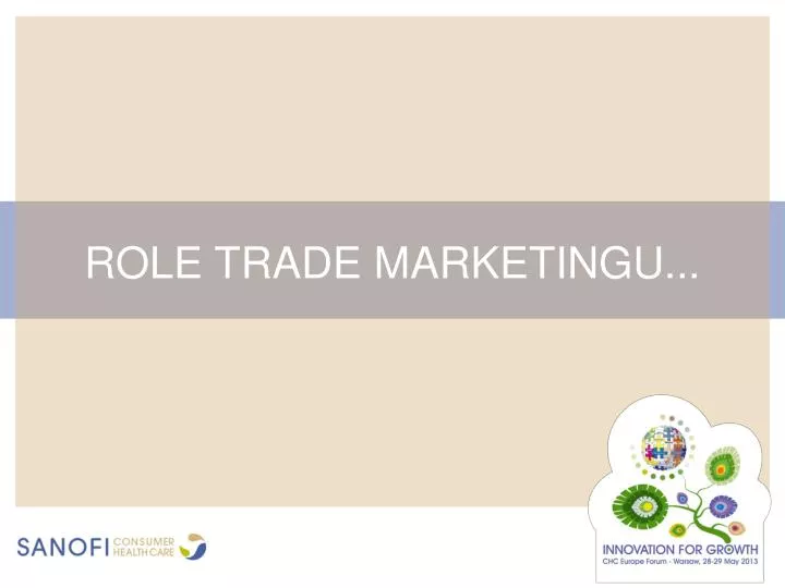 role trade marketingu