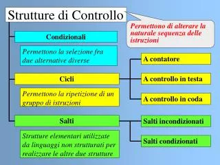 strutture di controllo