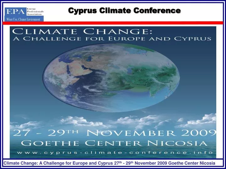 cyprus climate conference