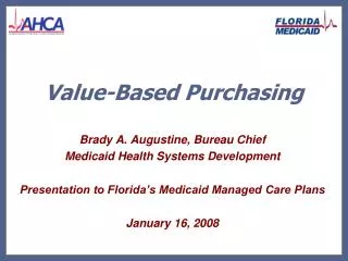 value based purchasing