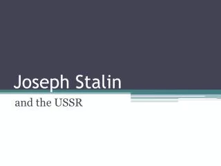 Joseph Stalin