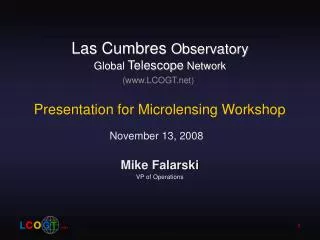 Las Cumbres Observatory Global Telescope Network