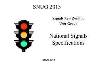 SNUG 2013