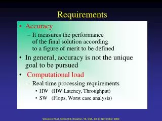 requirements