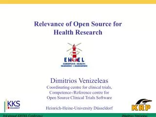 Relevance of Open Source for Health Research