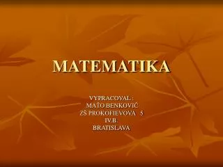 matematika
