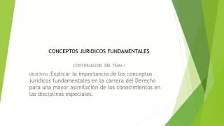 conceptos juridicos fundamentales