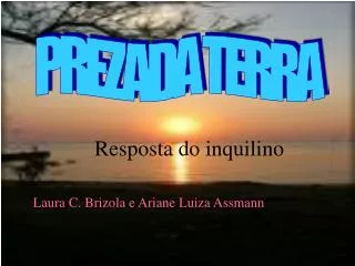resposta do inquilino