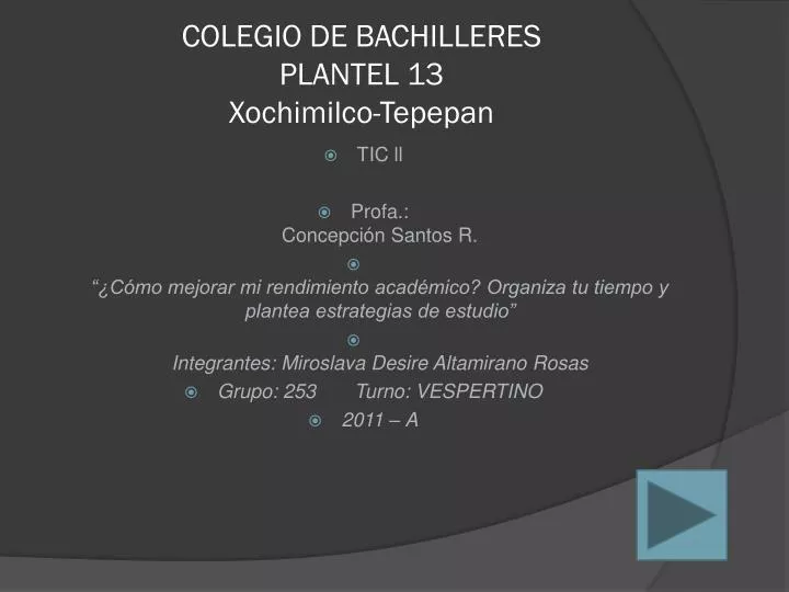 colegio de bachilleres plantel 13 xochimilco tepepan