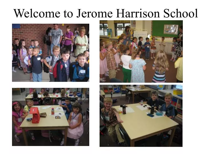 welcome to jerome harrison school