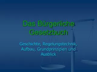 das b rgerliche gesetzbuch