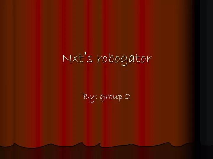 nxt s robogator