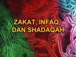 zakat infaq dan shadaqah
