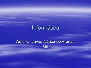 inform tica