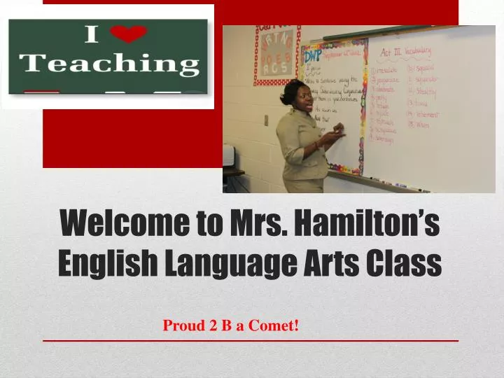 welcome to mrs hamilton s english language arts class