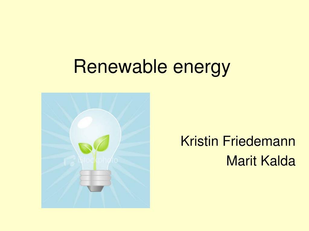 PPT - Renewable energy PowerPoint Presentation, free download - ID:6043264